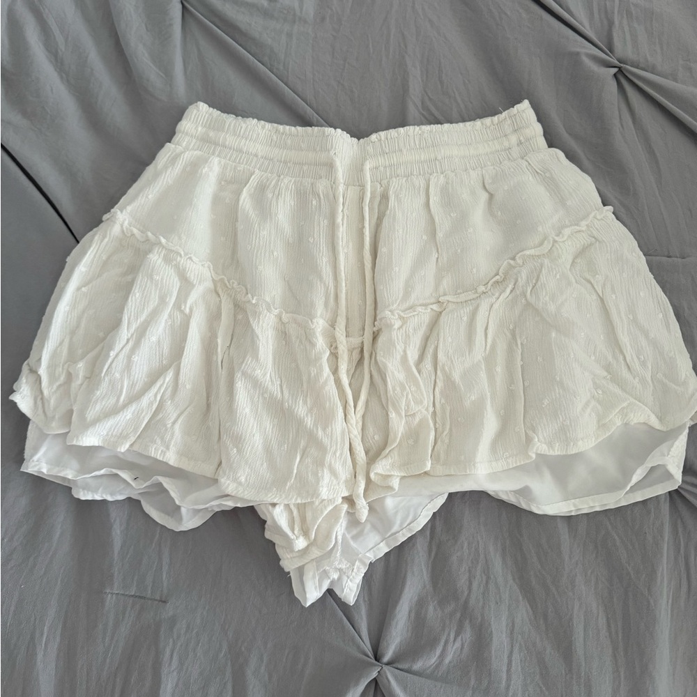 White Shorts Size S